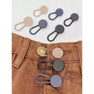 Rubber Pant Waistband Extender Button, Adjustable Pant Waistband Extender Button, Clothes Accessories for Women & Men