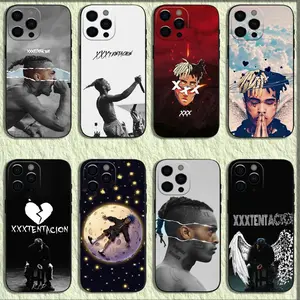 Rapper X-XXXTentacionS Phone Case For iPhone 17 16 15 14 13 12 11 Pro Max Mini  Plus 16E Shockproof Non-Slip Soft Cover