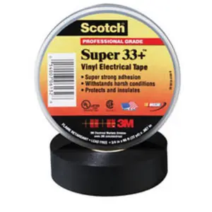 3M 33SUPER44FT .75 x 44 ft. Super 33 Plus Vinyl Electrical Tape