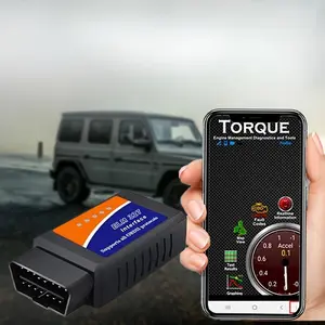 OBD2 Scanner, 1 Count Wireless OBD2 Vehicle Diagnostic Scanner, Car Fault Code Reader, Professional Car Diagnostic Tool for Android, iOS & Windows