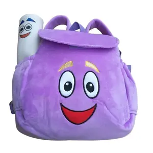 Dora the Explorer Backpack with Map Adorable and Soft