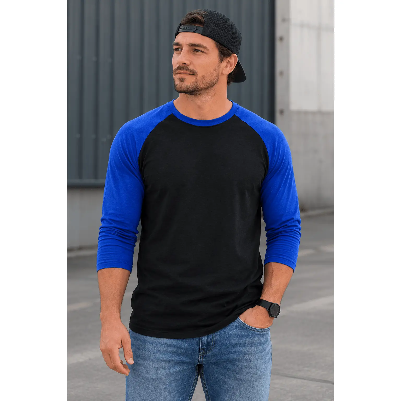 Adult 3/4 Sleeve Raglan Baseball Tee | 35+ Colors