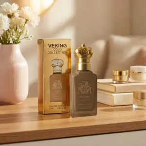 Men's Perfume Vk 1, Wooden Oriental Scented Fragrance, Elegant and Luxurious, Ideal for Daily Office Use and Travel, 25ML