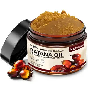 100% Unrefined Batana Oil from Honduras – Fuller, Thicker Hair for Women & Men, Silky Conditioning, Frizz Control & Color Care Damaged Healthier