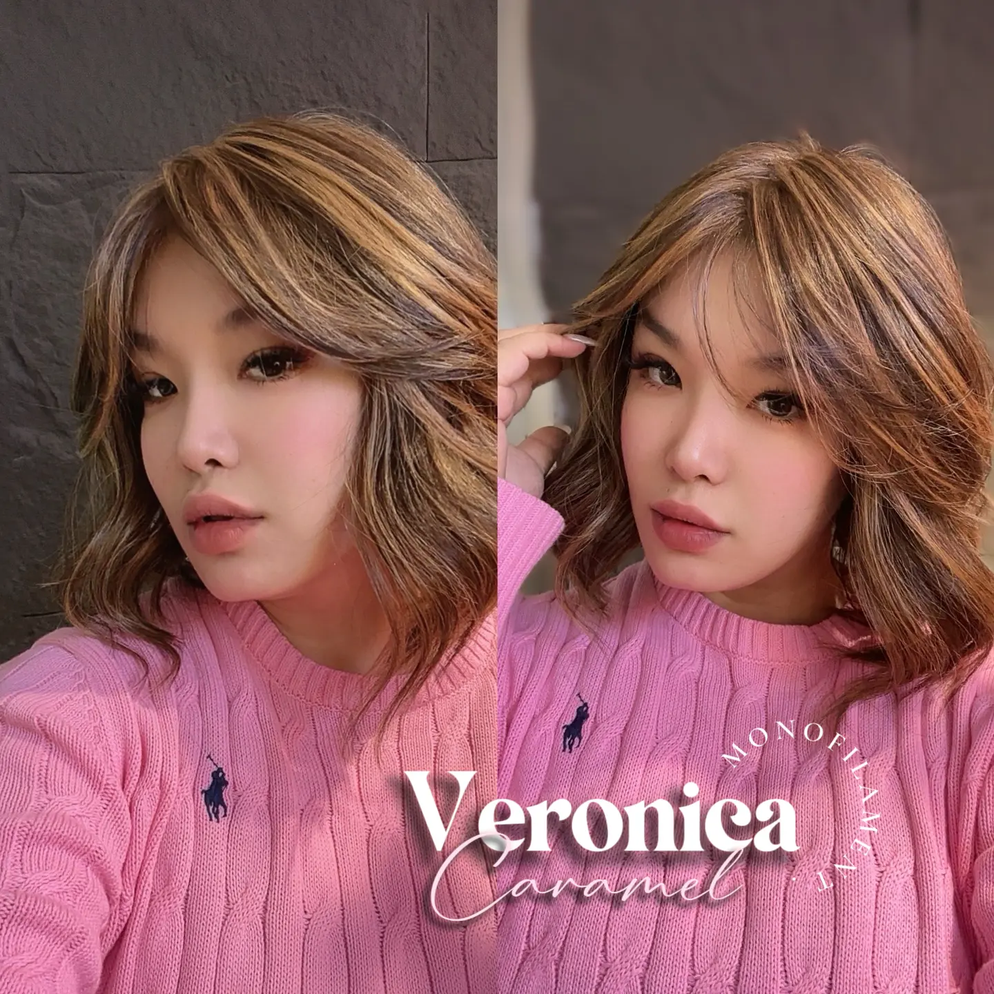 JBEXTENSION VERONICA MONO Monofilament Handmade Wig 6X5 Full Monofilament Hand Tied Top Wig 12 Inches Blonde Wave Mono Lace Wig With Anti-slip Silicone Strips Glueless Wig Veronica Mono【BENDY EAR TABS】