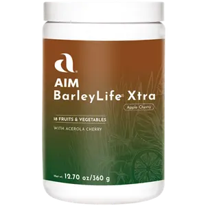 BarleyLife Xtra 12.70 oz/360 g apple-cherry powder