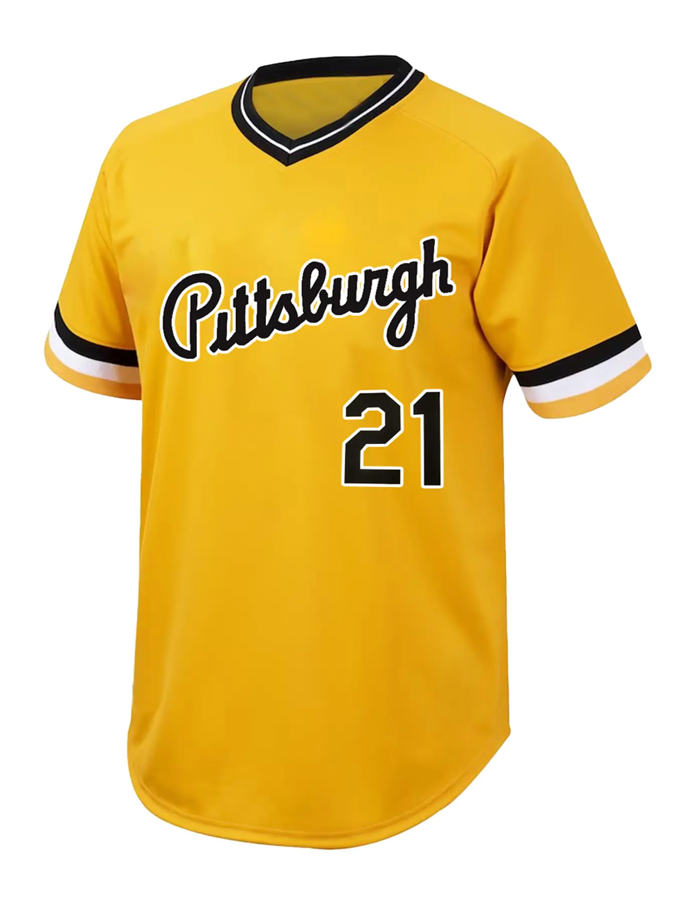 Men's 21 Letter & Number Embroidered Baseball Jersey, Sporty Jersey, Casual Breathable Short Sleeve Baseball Top for Training Competition Party, Unisex Sportswear for Spring & Fall, Athletic Activewear, Embroidery Sportswear