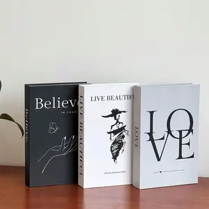 3pcs Simulated Book Decorative Props, Creative Magazine Decoration, Soft Furnishing Accessories, Fashion Photo Booth Essentials, Desk Accessories
