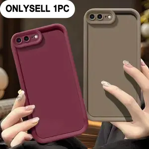 Cute Candy Camera Protection Shockproof Back Cover Casing Smartphone for Iphone 6 6S 6Plus 7 8 SE2 SE3 7Plus 8Plus X XS XR XS Max 16E SE4 11 12 13 14 15 16 Pro Max