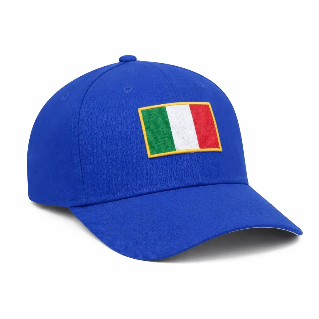 Italy Flag WBC Hat Embroidered Team Italy Baseball Cap World Baseball Classic 2026 Merch Fan Gifts