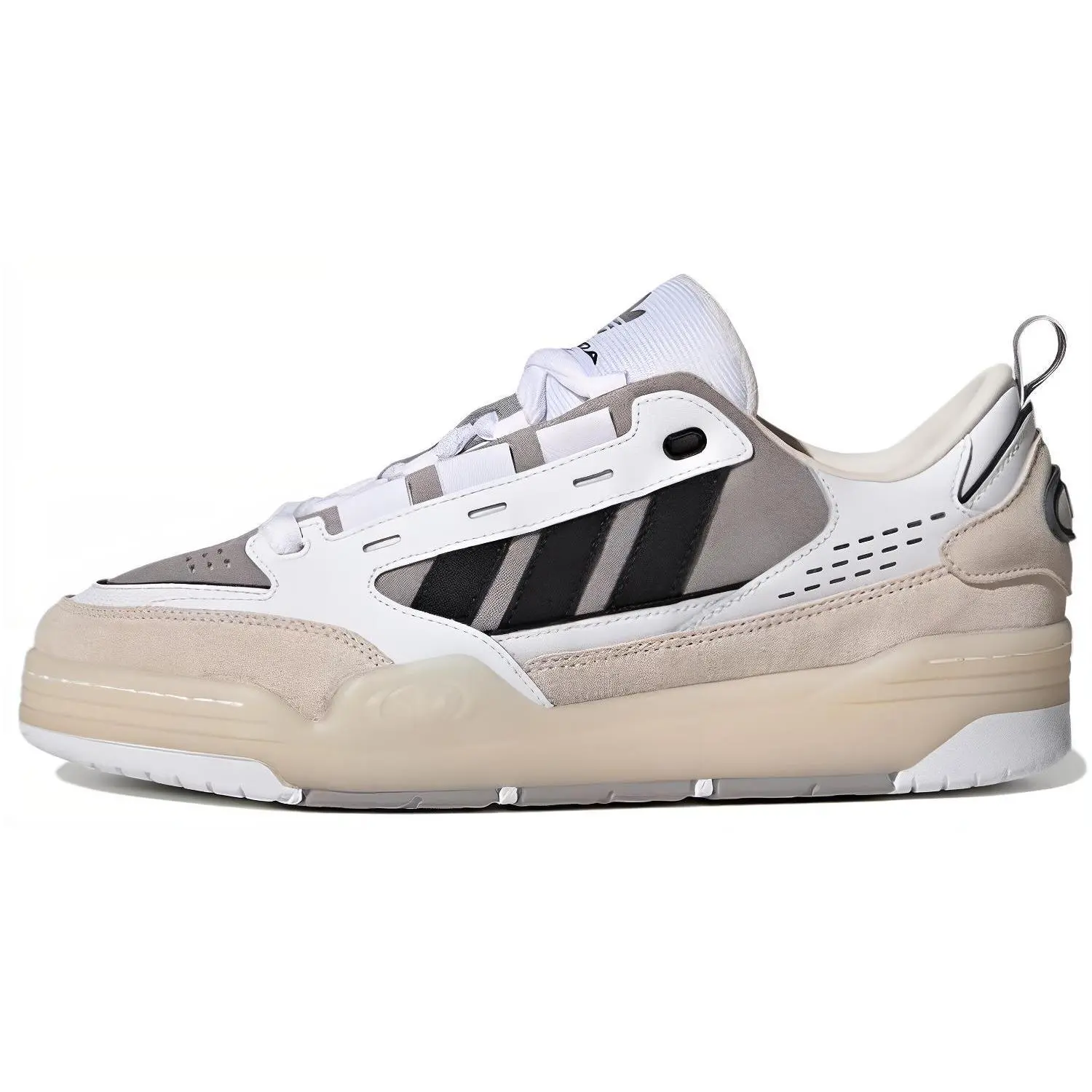 Adidas ADI2000 Chalk White Black' Durable Non-slip Low Top Skate Shoes Unisex GV9544