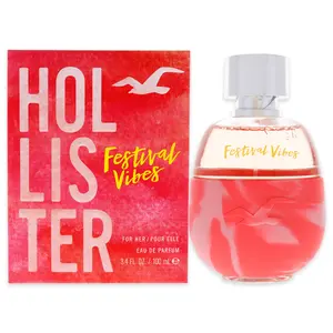 Festival Vibes by Hollister for Women - 3.4 oz EDP Spray