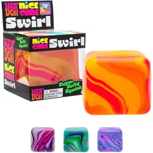 Needoh Nice Cube Swirl Stress Relief Toy