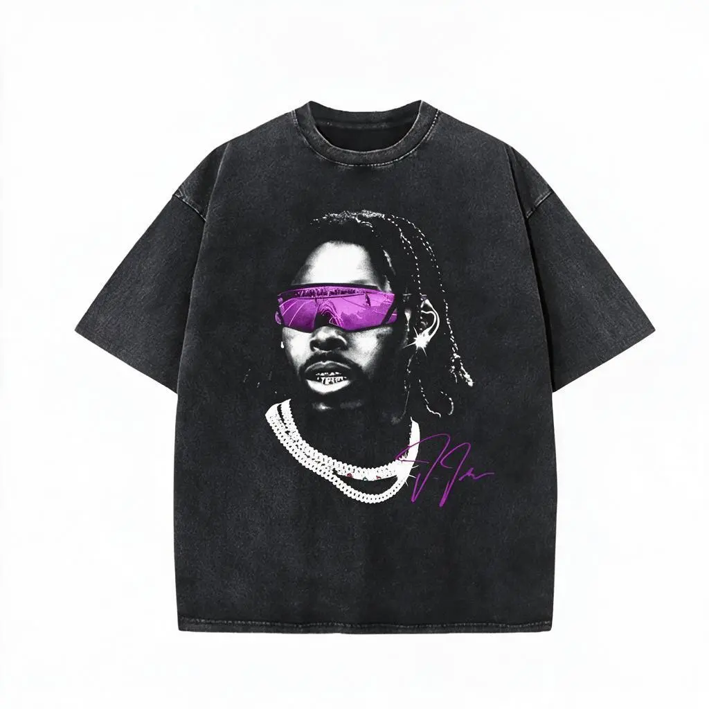 Unisex Drake Take Care Album Vintage Graphic Tee, Oversized Bootleg Rap Hip‑Hop Style Short‑Sleeve Top, Heavyweight Fabric Fashion Apparel, Stylish Casual T‑Shirt for Adult Men and Women