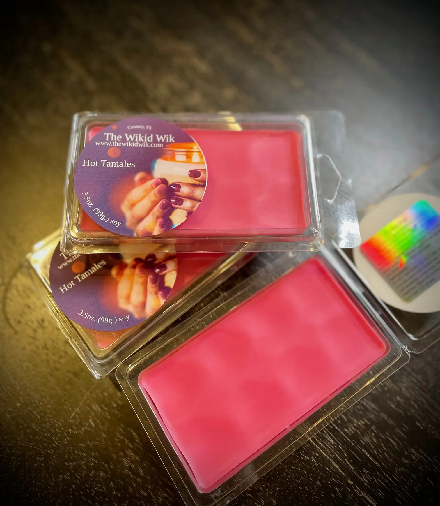 Hot Tamales - Wax Melts...Bold, spicy, and irresistible — like a burst of warm cinnamon heat.
