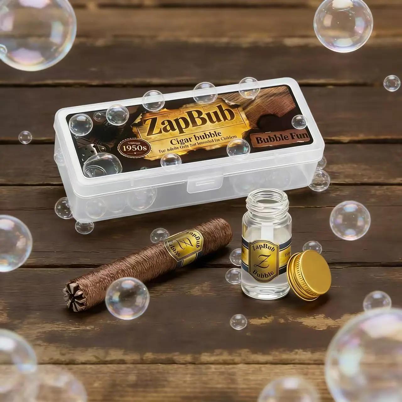 Novelty Cigar-Shaped Bubble Maker Toy - Fidget Sensory Stress Reliever for Adults, Party Props with Bubble Solution, Funny Pranks Prank Gift Idea Hilarious Gift #summerwins#DealsForYouDays, Prank Gift Ideas