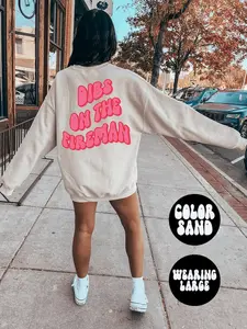 Fireman Firefighter Wife Husband Girlfriend BACK PRINT Sweatshirt, Gifts, Funny Sweater Shirt, Jumper, Men Women, Him Her