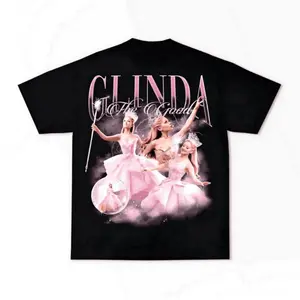 Vintage Glinda Wicked Shirt Glinda Wicked Shirt Movie 2024 Unisex Cotton Graphic Tee Unisex Cotton All-Use Tee Timeless _298 All-Use