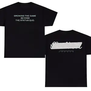 Malbon Growing The Game Beyond The Status Quo T-Shirt – Minimalist Golf Quote Graphic Tee, Premium Streetwear Golf Shirt, Unisex Cotton Apparel