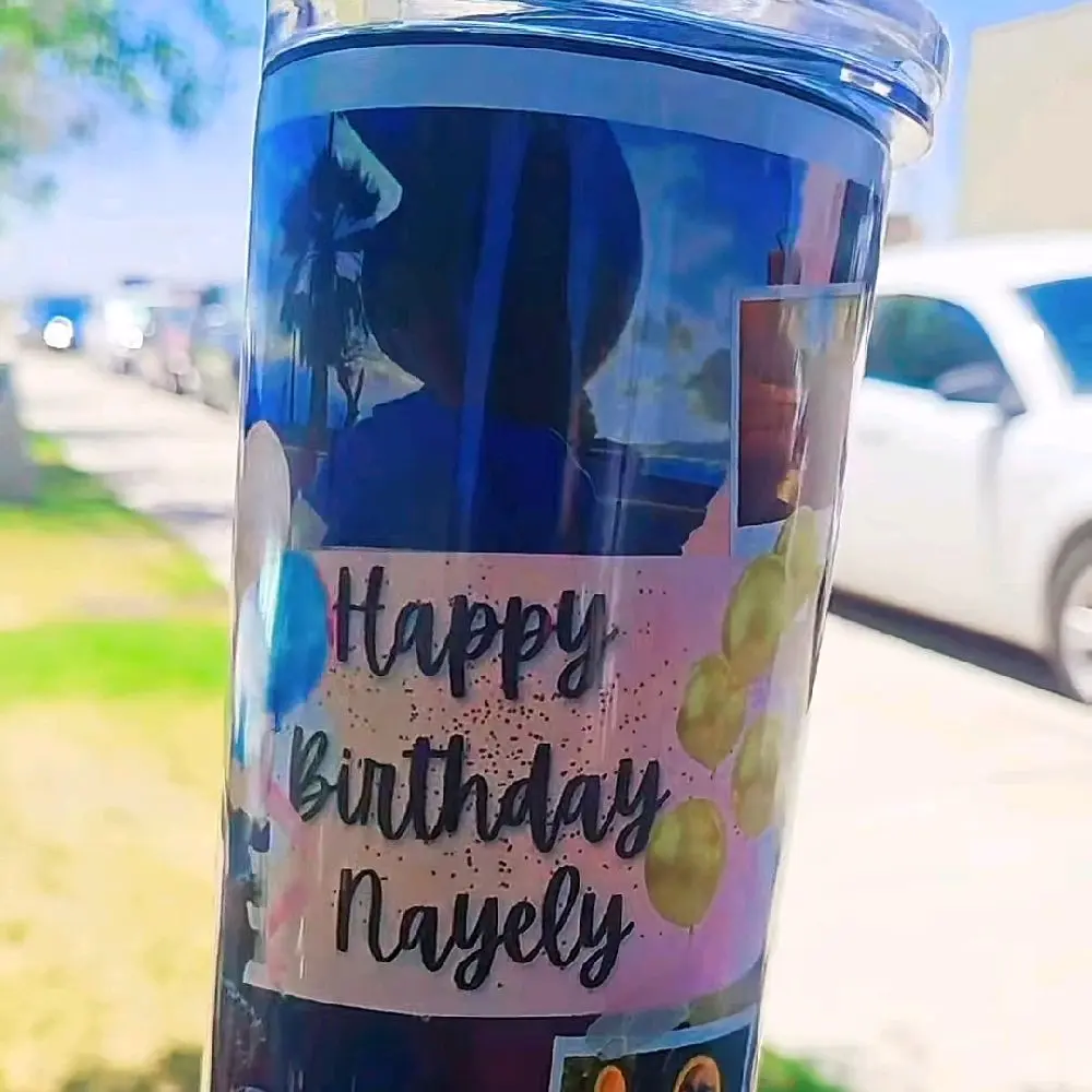 Customized 15 oz Stainless Steel Tumbler, Insulated Travel Mug for Daily Use