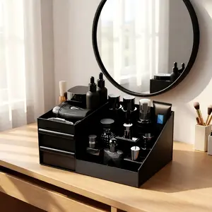 This Black Case Organizes ALL His Stuff. | Fragrance, Razors, Grooming - Everything.