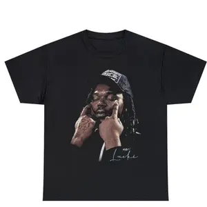 LUCKI FACE TEE Shirt – GRAPHIC BOOTLEG TEE Shirt, Unisex Shirts Menswear Top
