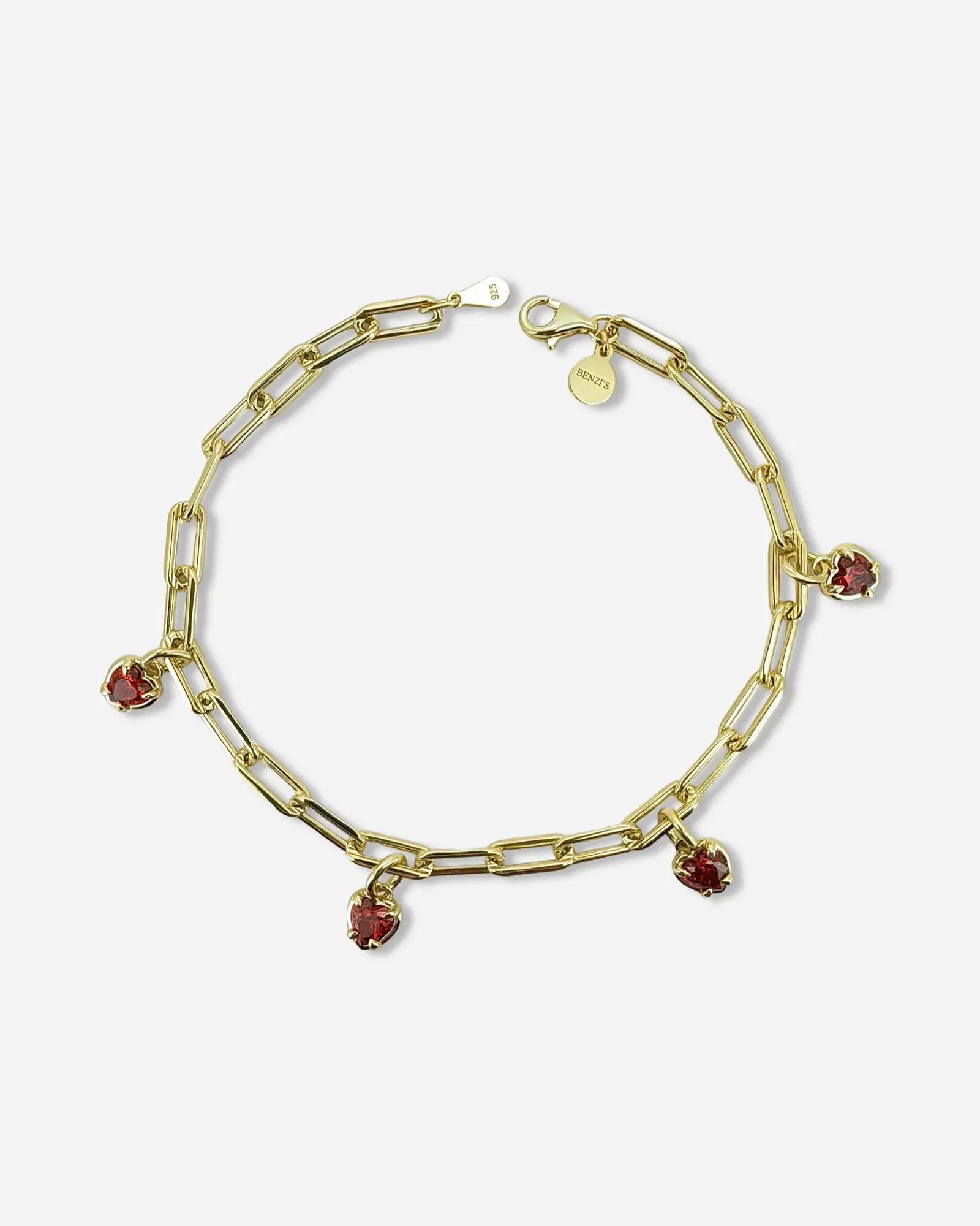Red Heart Bracelet