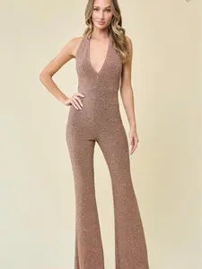 Gold Shimmer Jumpsuit