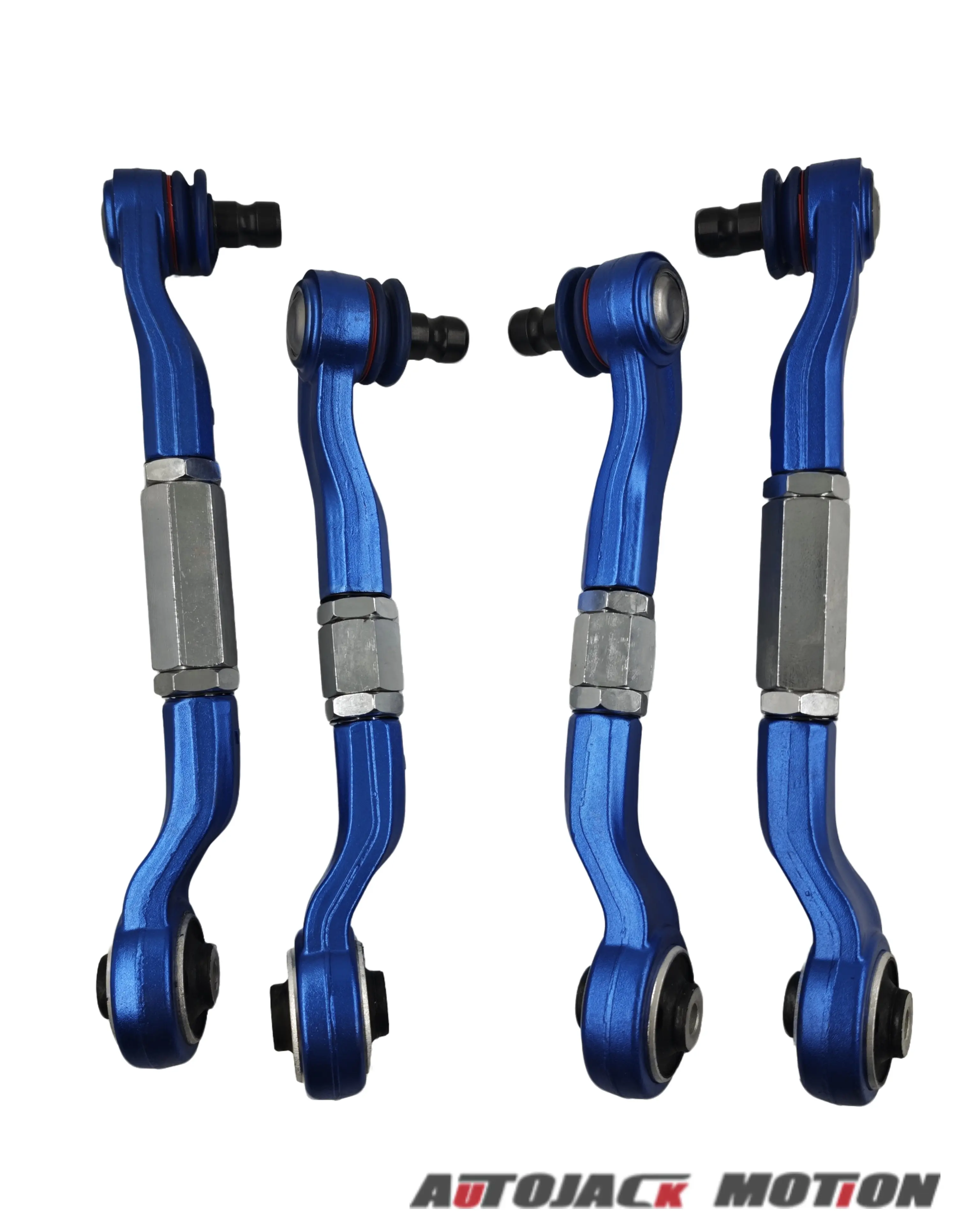 AUTOJACK MOTION Pair of Aluminum Adjustable Front Camber Control Arms For Audi A6 A8 S6 S8