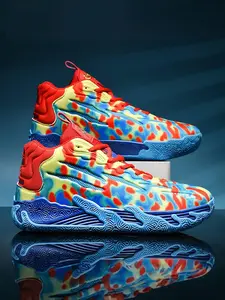 Unisex Breathable Stylish Basketball Training Shoes, Athletic Basketball Shoes, Comfortable Tennis Sports Shoes, Durable Design for Daily Wear, Ideal for Sports Performance