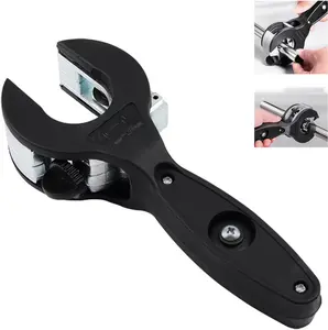 Ratchet-Type Pipe Cutter, One-Hand Fast Pipe Cutting Tool for Copper, Pvc, Aluminum, Steel Pipes, Lightweight Handheld Design for Plumbing, Diy Projects, Workshop, Home Decoration