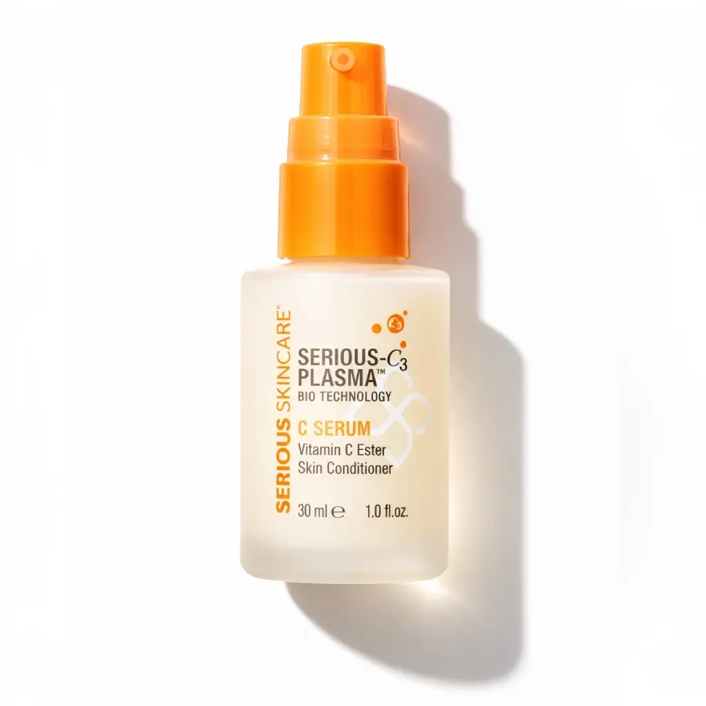 Serious Skincare C3 Vitamin C Serum – Anti-Aging, Hydrating, Brightening Face Treatment | 1 fl oz Advanced Peptides Restore Firm Lines Reduce Wrinkles