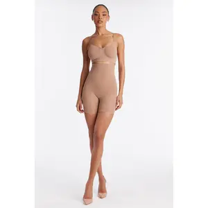 Nova Sculpt Seamless Strong Compression Thigh Shaper - Nude