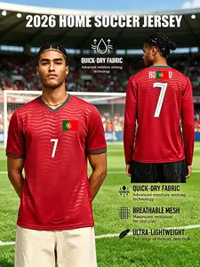 Men's Red #7 Navigator 2026 Home Soccer Jersey