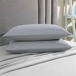 1000 Thread Count Pillowcases Set of 2- Egyptian Cotton Pillow Cases with Long-Staple Combed Pillows for Sleeping, Soft & Silky Bed Pillow Cover (, Standard/)