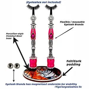 Handmade Magnetic Eyelash Stand – Prep, Drying & Display Tool