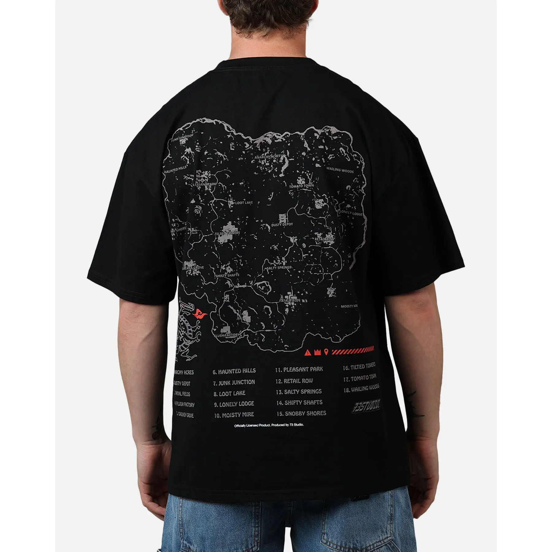 73Studio X Fortnite Victory Royale T-Shirt Black