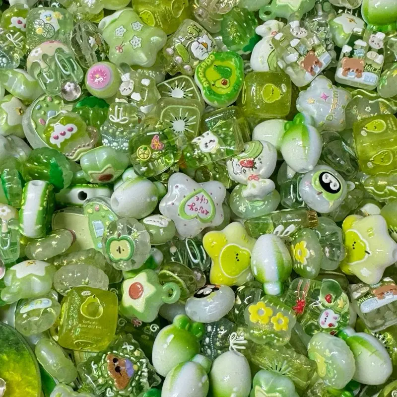 DIY Beads Mix - Assorted Color Craft Beads for Jewelry Making, Bracelet & Necklace DIY Projects
