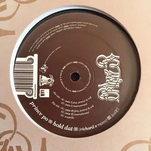 Prince Po - Hold Dat  [12-INCH SINGLE VINYL RECORD]