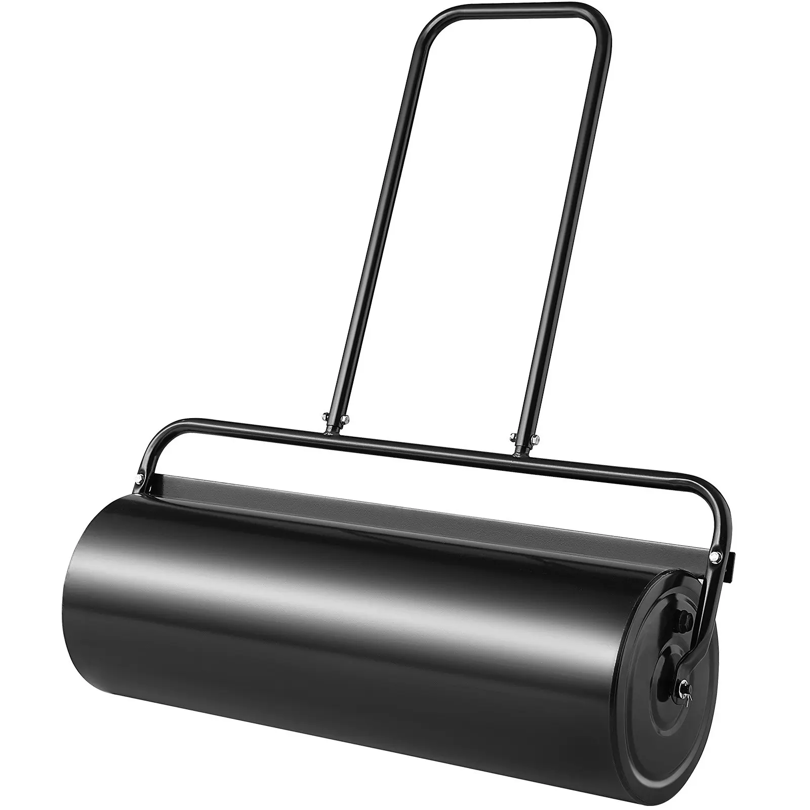 【Summerfinds】VEVOR Drum Lawn Roller 17 Gallon Sand/Water Filled Yard RollerSteel Sod Roller with Easy-turn Plug and U-Shaped Ergonomic Handle for Convenient Push and Pullfor LawnGardenFarmPark
