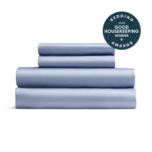 Sateen Sheet Set in Dream Blue