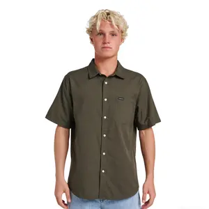 Quiksilver | Shoreline Classic Short Sleeve Shirt | Soft Hand Feel Regular Fit | Beach Days & Casual Streetwear