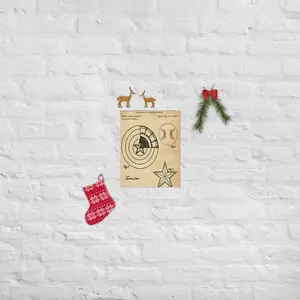 Captain America Shield Patent 11x14