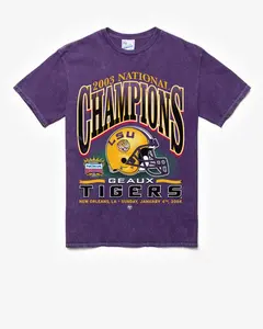 LOUISIANA STATE TIGERS LSU H-BLOCK LOCKER VINTAGE '47 TUBULAR TEE, SWEATSHIRT, HOODIE