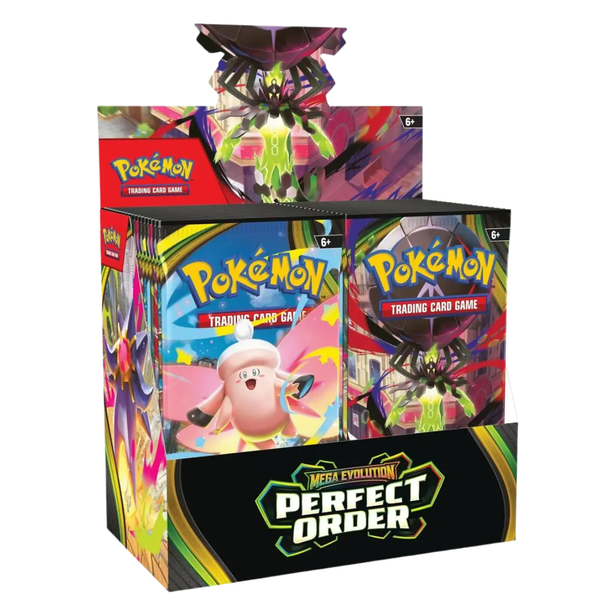 Perfect Order English Booster Box Pokemon Mega Evolution Sealed