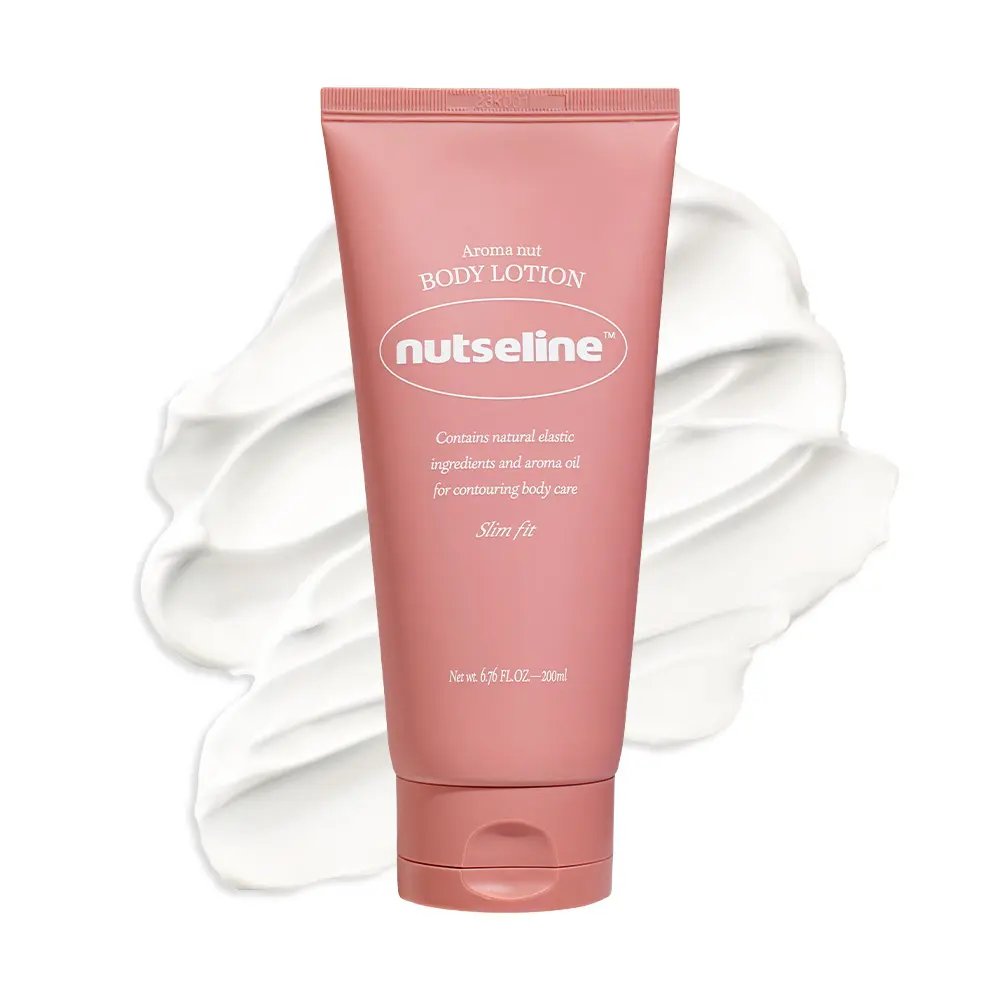 nutseline Aroma Nut Body Lotion 200ml – Korean Aromatherapy Body Lotion - 11 Essential Oils, Maca Root Extract, Gluten-Free - Moisturizing Massage Lotion