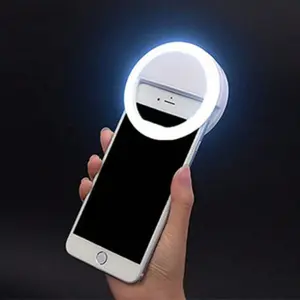 Circular Clip-On Ring Light with 28 LED Beads, Three Lighting Modes, Ideal for Phone Photography, Tablet, Computer Video, Valentine's Gift, Cell Phone Light