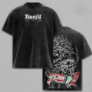 Broly The Legendary VintageWashed Oversized Graphic Tee,