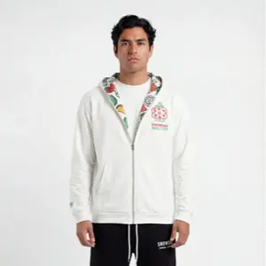 Snowday World Tour: Mexico Reversible Zip-Up Hoodie | Oversized Graphic Streetwear