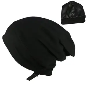 Unisex Satin Lined Caps -24 Hour Hair Protection Haircare Heatless Haircare Essential Versatile Simple Effective